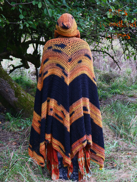 Hooded Cloak - Honeycomb