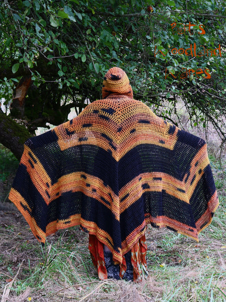 Hooded Cloak - Honeycomb