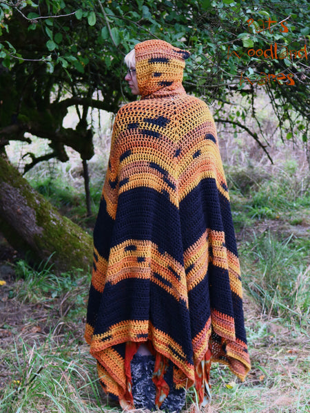 Hooded Cloak - Honeycomb