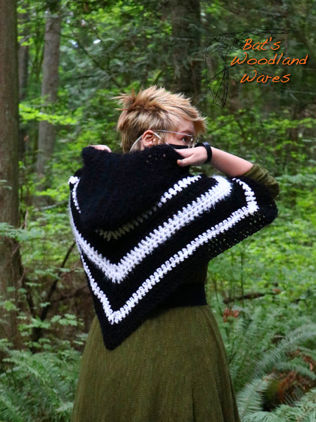 Hooded Capelet - Beetlejuice