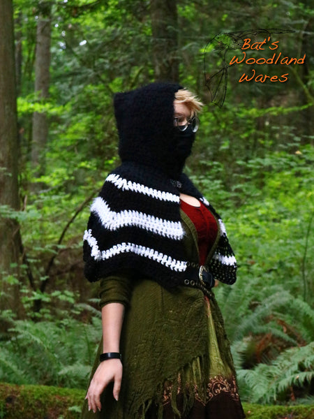 Hooded Capelet - Beetlejuice