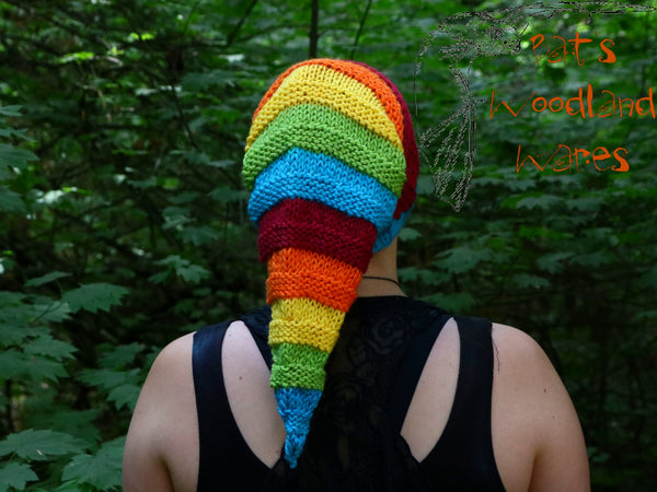 Elf Hat - Just Rainbow (vegan)