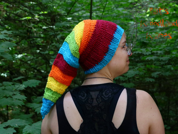 Elf Hat - Just Rainbow (vegan)