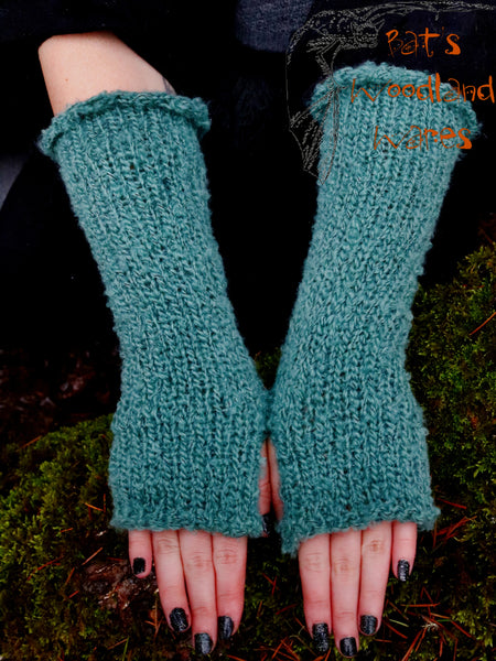 Arm Warmers - Mossy Twigs (Vegan)