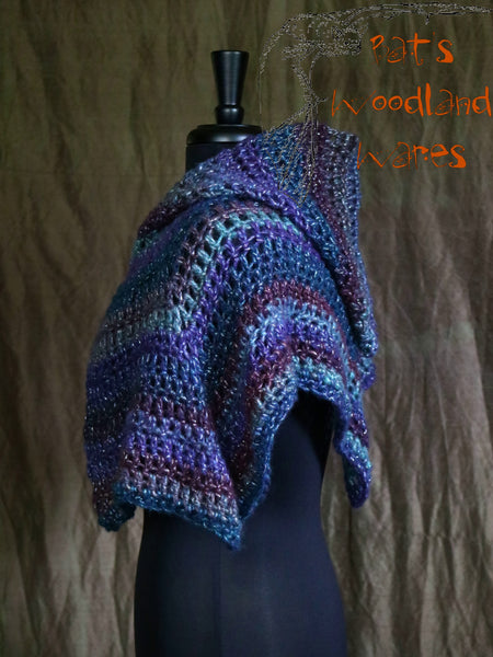 Hooded Capelet - Crescent Eclipse