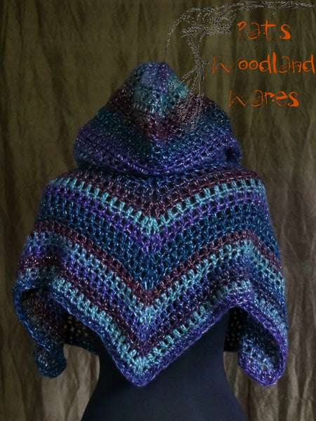 Hooded Capelet - Crescent Eclipse