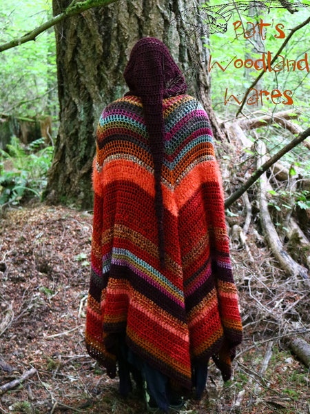 Hooded Cloak - Maple Leaf