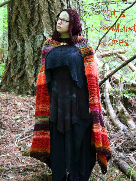 Hooded Cloak - Maple Leaf