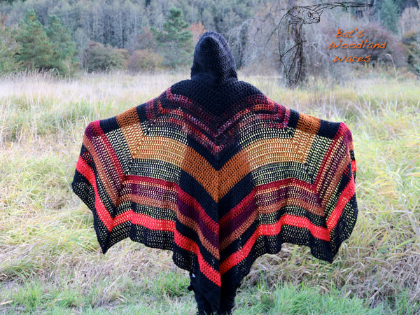 Hooded Cloak - Maple Witch